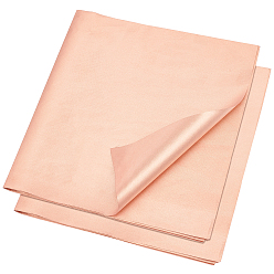 Licht Lachs EMF-Schutzgewebe, Faraday Stoff, emi, RF & RFID-Abschirmung Nickel-Kupfer-Gewebe, Licht Lachs, 108x50x0.1 cm
