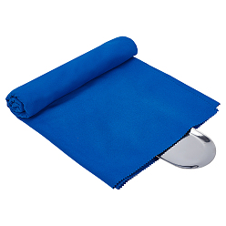 Темно-Синий Замшевая салфетка для полировки серебра, ткань для чистки ювелирных изделий, квадратный, темно-синий, 1000x1000x0.5 мм