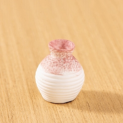 Бледно-фиолетовый Красный Смоляные вазы, микропейзаж, украшение для дома, бледно-фиолетовый красный, 2.2x2.5 см