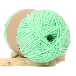Aquamarine Cotton Cord, Twisted Cotton Rope, For DIY Crafts Handmade Project, Aquamarine, 2.5mm