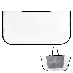 Прозрачный 1квадратные матовые пылезащитные чехлы для сумок из ЭВА, водонепроницаемые чехлы для сумок и дождевиков, прозрачные, 70.5x70x0.05 см