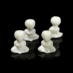 Новый Нефрит Натуральный новый нефрит скульптура витрина украшения, для домашнего офисного стола, иностранец, 42 мм