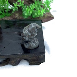 Syenite Украшения для скульптур из натурального сиенита, для домашнего офисного стола, орел, 30 мм