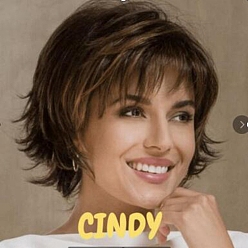 Goldenrod Short Shaggy Wavy Wigs, Synthetic Wigs, Heat Resistant High Temperature Fiber, For Woman, Goldenrod, 11.02 inch(28cm)