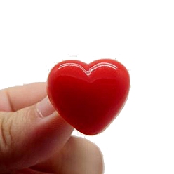 (123L) Белый крем непрозрачный блеск Пластиковый глаз безопасности судна с 1поликарбонатной прокладкой, для поделок куклы игрушки кукольные плюшевые животные изготовление, сердце, огнеупорный кирпич, 29 мм