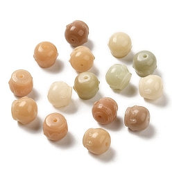 Bodhi Буддийского заключения ювелирных изделий, неокрашенные и натуральные бодхи бусы, 12x12.50x13 мм, отверстие : 1.80 мм