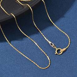 Real 14K Gold Filled Латунные цепочки-цепочки «бостон» для женщин и мужчин, real 14 k золото заполнено, 16.10 дюйм (40.9 см)