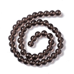 Obsidian Natural Obsidian Beads Strands, Round, 8mm, Hole: 1.2mm, about 47pcs/strand, 14.96 inch(38cm)