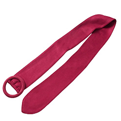 Фуксиновый Пояс из искусственной замши с застежкой для рубашки, платья и пальто, красно-фиолетовые, 1080x75x4 мм