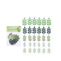 Лист Блокнот для альбомов, для альбома для вырезок diy, поздравительная открытка, справочная бумага, разноцветные, лист, 25~45x13~24x0.1 мм, 5 стили, 6 шт / стиль, 30 шт / комплект