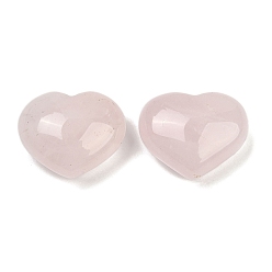Розовый Кварц Сердце натуральный розовый кварц пальмовые камни, тревожность исцеление карманный большой палец камень, 24.5x30~31x17 мм