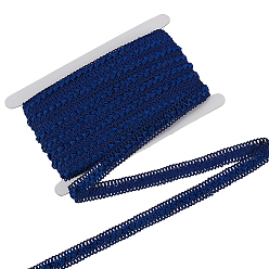 Темно-Синий Отделка из полиэстера, треугольная лента, аксессуары для одежды, темно-синий, 3/4 дюйм (18 мм), около 27.34 ярдов (25 м) / рулон