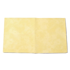 Шампанско-Желтый Матовые ткани из искусственной кожи из ПВХ, поделки товары для рукоделия, шампанское желтый, 33x20 см