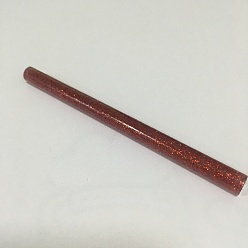 Dark Red Hot Melt Plastic Glue Sticks, Use for Glue Gun, Dark Red, 100x7mm, about 240pcs/1000g