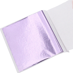 Lilac Foil Paper, For Arts, Gilding Crafting, Square, Lilac, 78x82mm