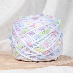 Разноцветный Хлопчатобумажные нити, для вязания спицами и крючком, красочный, 3.5 мм