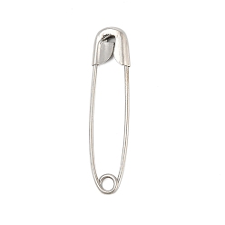 Нержавеющая Сталь Цвет 304 булавка для броши из нержавеющей стали, булавки для килта, цвет нержавеющей стали, 38x8x3 мм, отверстие : 3.3 мм