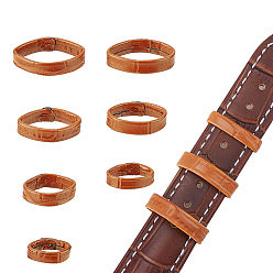 Перу 14шт. 7 стили кожаный ремешок для часов из коровьей кожи, Перу, 12~24x4~5 мм, внутренний диаметр: 11~20 мм, 2 шт / стиль