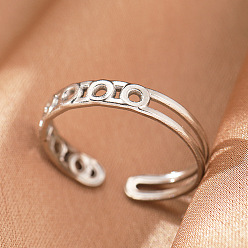 Круглые 304 из нержавеющей стали манжеты кольца, цвет нержавеющей стали, круглые, внутренний диаметр: 15~20 мм