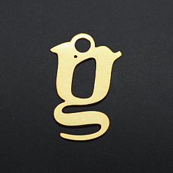 Letter Y 201 Edelstahl Reize, Laserschnitt, Buchstabe, golden, letter.y, y: 9.5x6x1 mm, Bohrung: 1.2 mm