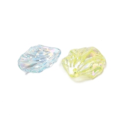 Mixed Color Transparent Acrylic Pendants, Cabbage, Mixed Color, 20x17x3.5mm, Hole: 1.5mm, 1111pcs/500g