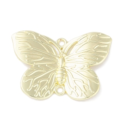 Золотой Подвески с разъемом-бабочкой из сплава для стойки, без кадмия, без никеля и без свинца, золотые, 22x30.5x3 мм, отверстие : 1.6 мм