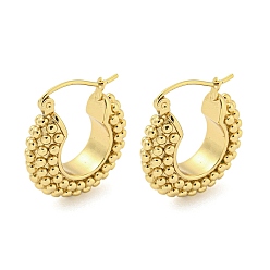 Золотой 304 фурнитура из нержавеющей стали для серег, ионное покрытие (ip), золотые, 26x7.5 мм