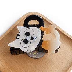 Cat Shape Заколки для волос из пвх, форма кошки, 80x55x45 мм