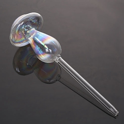 Прозрачный АВ Стеклянные глобусы в форме гриба для полива растений, автоматический полив луковиц, растения цветы полив инструмент, для комнатных и уличных растений, ясно AB, 229x67.8 мм