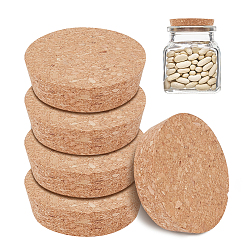 Цвет Древесины Пробка из дерева, бутылочные тампоны, деревесиные, 69.5~77x20.5 мм