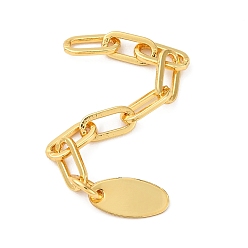 Золотой Латунь заканчивается цепью, без кадмия и без свинца, стойки покрытие, долговечный, золотые, 58 мм