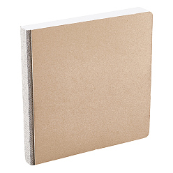 Фора 1портативные альбомы для рисования и рисования на ПК, квадратный, оранжевые, 175x175x20 мм