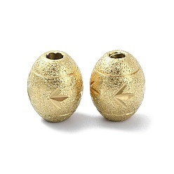 Настоящее золото 18K Ионное покрытие (ip) 316 хирургические шарики из нержавеющей стали, , овальные со звездой, реальный 18 k позолоченный, 12x10 мм, отверстие : 3 мм