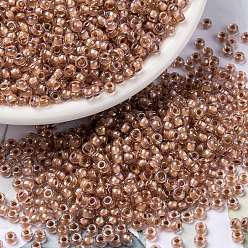 (RR3734) MIYUKI Round Rocailles Beads, Japanese Seed Beads, (RR3734), 8/0, 3mm, Hole: 1mm, about 422~455pcs/bottle, 10g/bottle