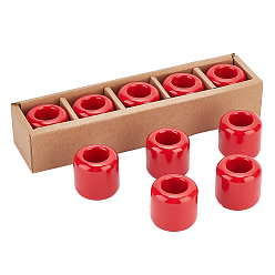 Малиновый Фарфоровый подсвечник, банка для свечей, колонка, малиновый, 3.2x3.2 см, Внутренний диаметр: 1.7 cm, 5 шт / коробка