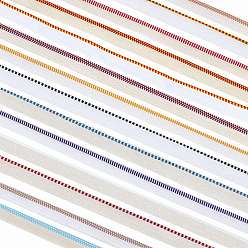 (52) Непрозрачная лаванда 14m 14 стили плоские полиэстеровые и хлопковые повязки-книжки, с вязаной полосой, для оформления книжных переплетов, разноцветные, 13~16x1 мм, 1 м / стиль