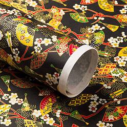 Fan Красочная подарочная бумага для упаковки, прямоугольные, сложенный букет цветов украшение оберточной бумаги, вентилятор, 595x430 мм