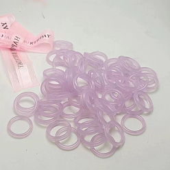 Сливовый 1полиакриловые простые кольца, слива, внутренний диаметр: 17 мм