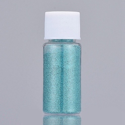 Светлый Морско-зеленый Блестящий лазерный блеск пыли порошок, для уф-смолы, украшение из эпоксидной смолы и изготовление ювелирных изделий для ногтей, светло-зеленый, Бутылка: 22x57 мм, 5 г / бутылка