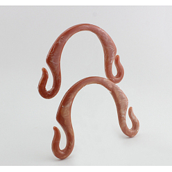 Коричневый Резиновые ручки, аксессуары для замены сумок, коричневые, 17x15.5 см