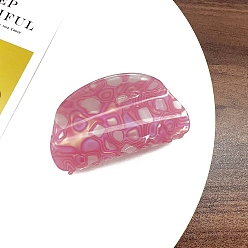 Бледно-фиолетовый Красный Заколки для волос в форме когтей из ацетата целлюлозы, аксессуары для волос для женщин и девочек, бледно-фиолетовый красный, 80x47 мм