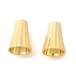 Настоящее золото 24K Латунной шариковой конуса, без кадмия и без свинца, стойки покрытие, долговечный, реальный 24 k позолоченный, 8x6 мм, отверстие : 1.8 мм