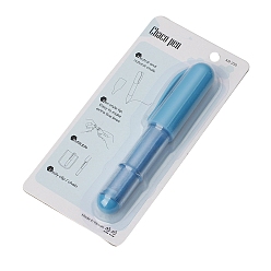 Темно-Голубой Профессиональная портная меловая ручка, портновский маркер для ткани, мел, швейный инструмент, глубокое синее небо, 105x20 мм