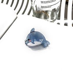 Dolphin Мини-заколки для волос из ацетата целлюлозы, аксессуары для волос для женщин и девочек, акула, 20 мм