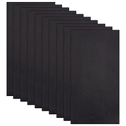 Черный Искусственная кожа, аксессуары для одежды, чёрные, 200x100 мм