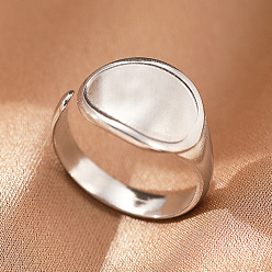 Oval 304 из нержавеющей стали манжеты кольца, цвет нержавеющей стали, овальные, внутренний диаметр: 15~20 мм