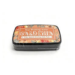 Сэнди Коричневый Наборы штампов для пальчиковых чернильных подушечек, для ребенка поделки из бумаги художественное ремесло, скрапбукинга, прямоугольные, песчаный коричневый, 55x95x22 мм