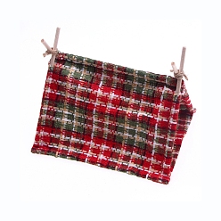 (123L) Белый крем непрозрачный блеск Тканевая кемпинговая палатка миниатюрные украшения, с деревянными палочками, для садовых кукольных домиков, огнеупорный кирпич, 150x130x120 мм