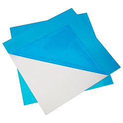 (8F) Прозрачный морозный темный сапфир Алюминиевые пластины, для механической резки, точность обработки, изготовление пресс-форм, квадратный, 30.1x30.1x0.15 см