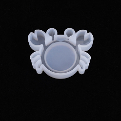 Краб Силиконовые формы для зыбучих песков своими руками, формы для литья смолы, формы для встряхивания, краб, 48x64x12 мм